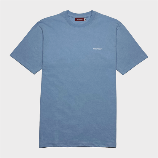 Organic Tee | Placid Blue